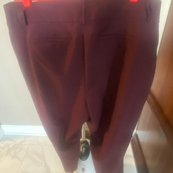 Alfani Women's Wide Leg Slacks, Eggplant Color, Size 20W - Picture 2 of 2